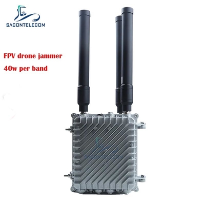 3 kanal 120W güçlü FPV Drone Jammer taşınabilir UAV FPV Jammer Blocker